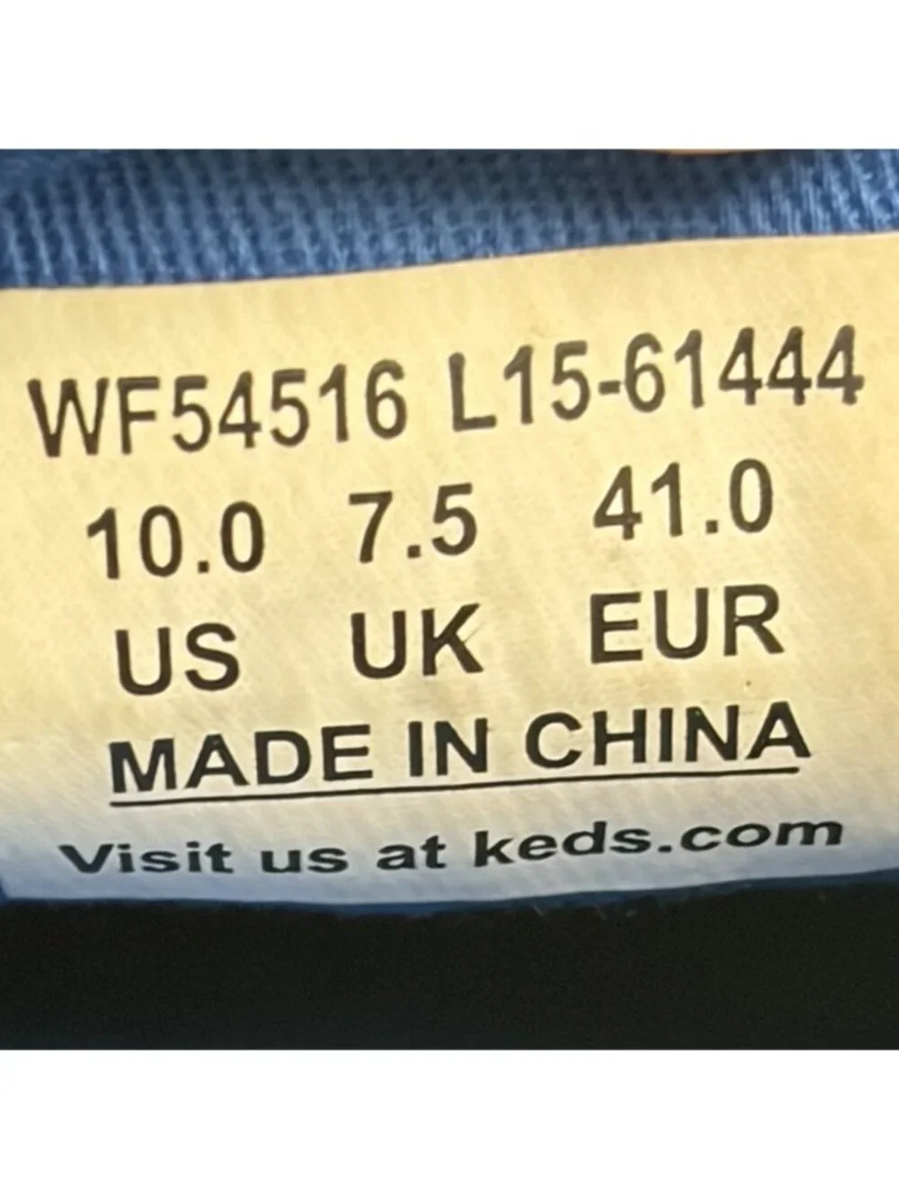 Keds Champion Womens Size 10 Blue White Athletic Skateboard Shoes Sneakers